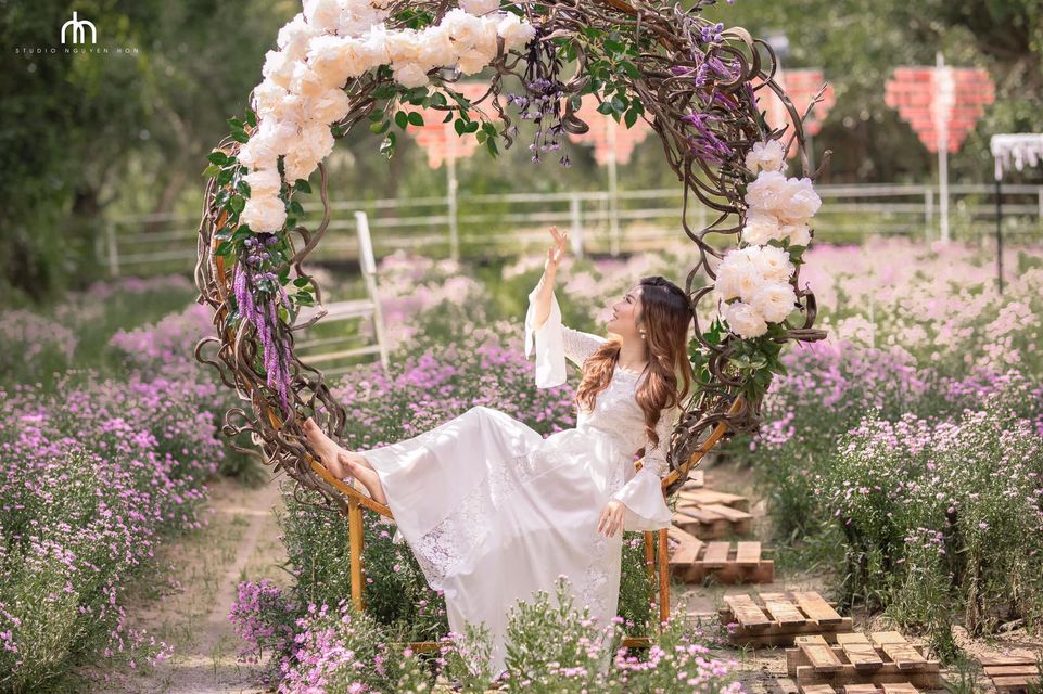 vườn hoa thạch thảo Cần Thơ