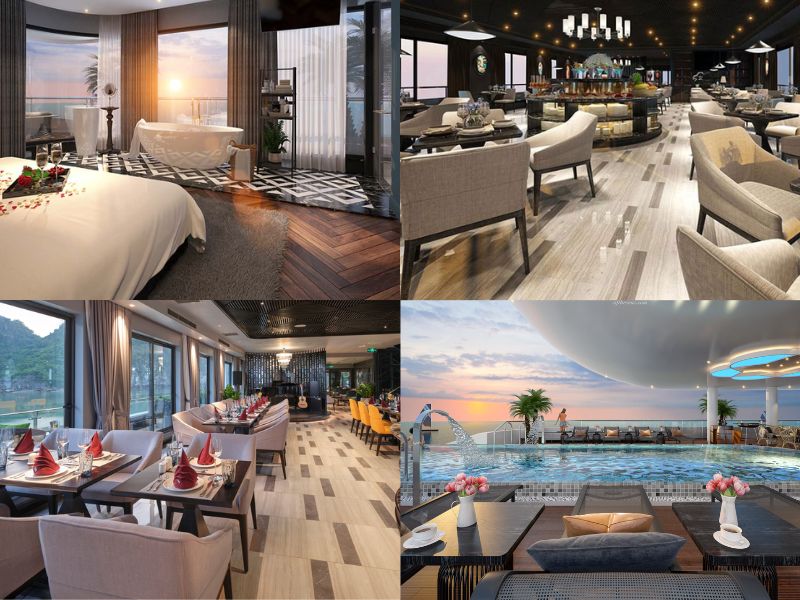 Top 50 du thuyền Hạ Long sang trọng, tiện nghi, đáng trải nghiệm