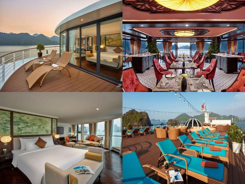 Top 50 du thuyền Hạ Long sang trọng, tiện nghi, đáng trải nghiệm