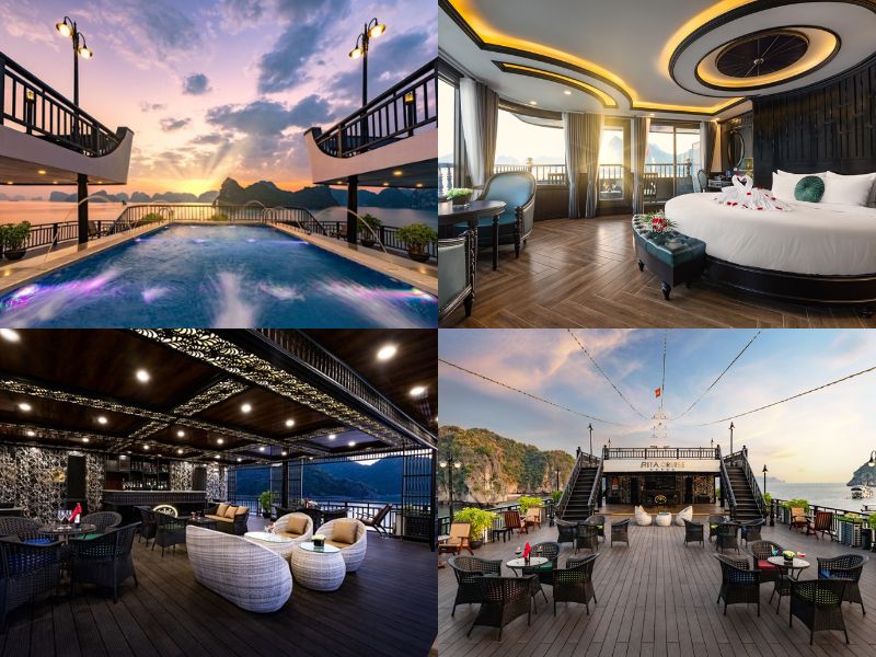 Top 50 du thuyền Hạ Long sang trọng, tiện nghi, đáng trải nghiệm