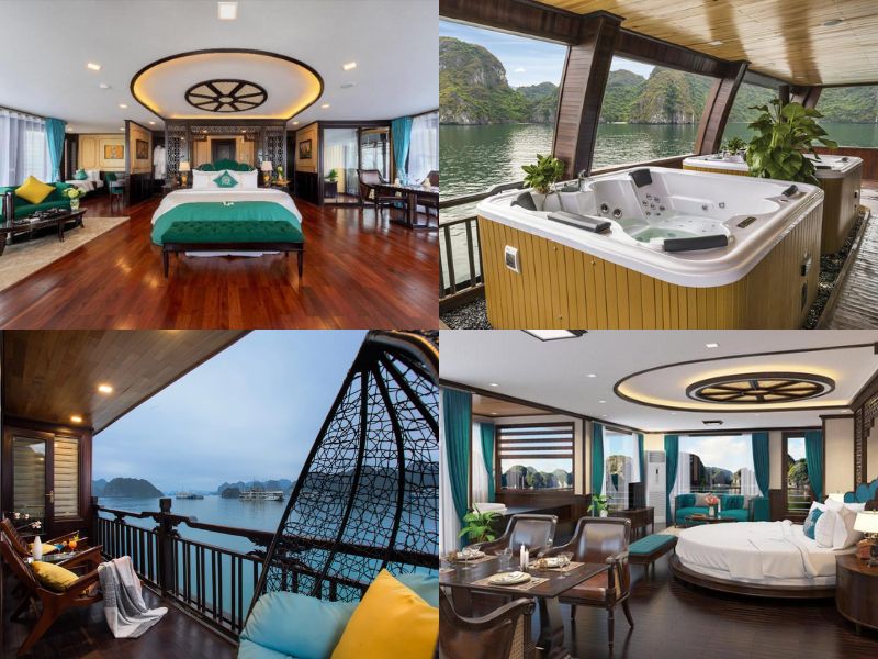 Top 50 du thuyền Hạ Long sang trọng, tiện nghi, đáng trải nghiệm