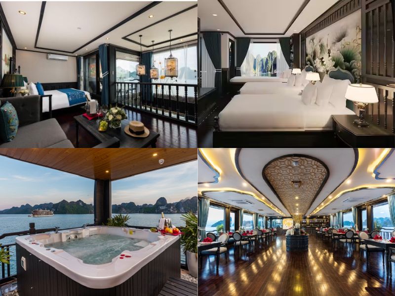 Top 50 du thuyền Hạ Long sang trọng, tiện nghi, đáng trải nghiệm