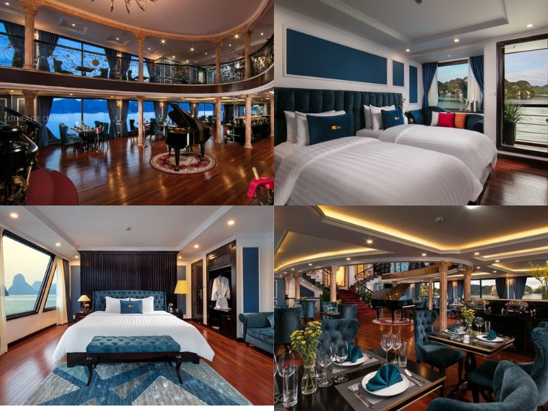 Top 50 du thuyền Hạ Long sang trọng, tiện nghi, đáng trải nghiệm