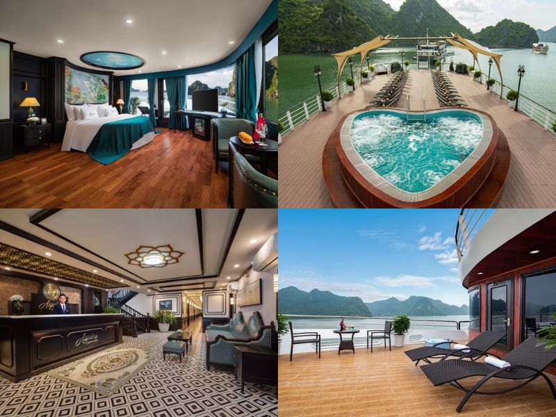 Top 50 du thuyền Hạ Long sang trọng, tiện nghi, đáng trải nghiệm