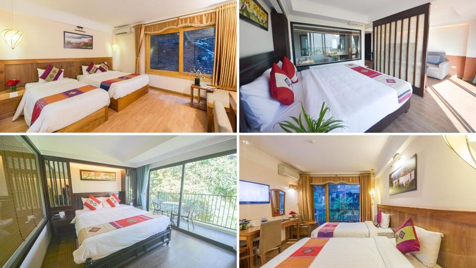 Top 20 khách sạn Sapa giá rẻ có hồ bơi view thung lũng Mường Hoa
