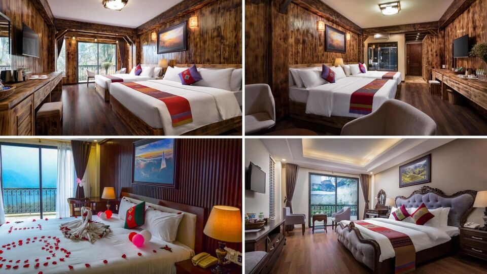 Top 20 khách sạn Sapa giá rẻ có hồ bơi view thung lũng Mường Hoa