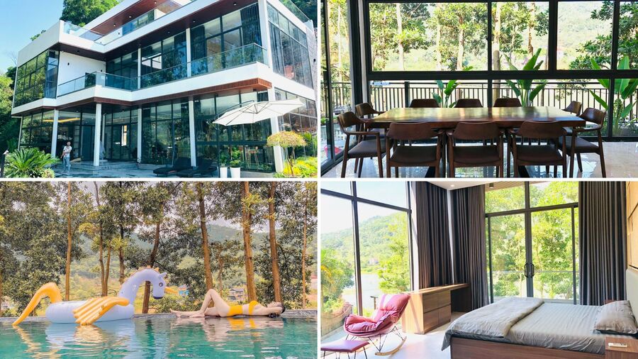 Top 22 Biệt thự villa Sóc Sơn có bể bơi view đẹp cho thuê nguyên căn