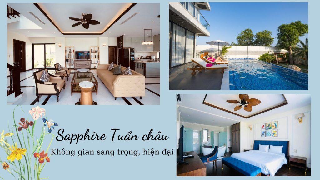 Top 10 Biệt thự villa Tuần Châu giá rẻ gần biển có hồ bơi riêng cho thuê