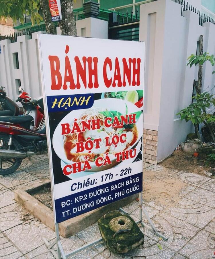 Bánh canh chả cá Thu Hạnh