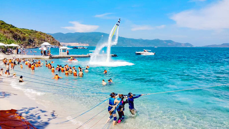 Bãi Tranh Nha Trang - Khám phá bãi biển độc đáo bậc nhất