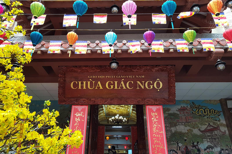 Chùa Giác Ngộ - Ngôi chùa linh thiêng thu hút bậc nhất Sài Gòn
