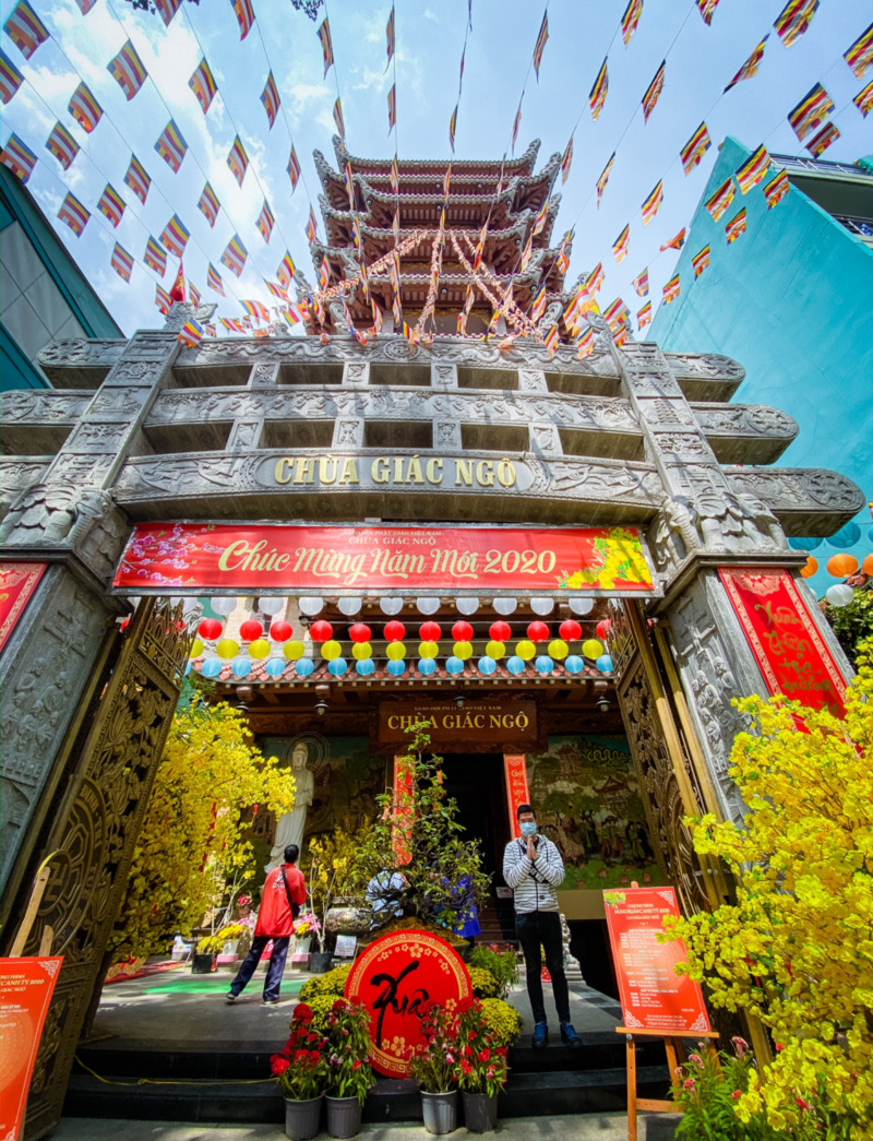 Chùa Giác Ngộ - Ngôi chùa linh thiêng thu hút bậc nhất Sài Gòn