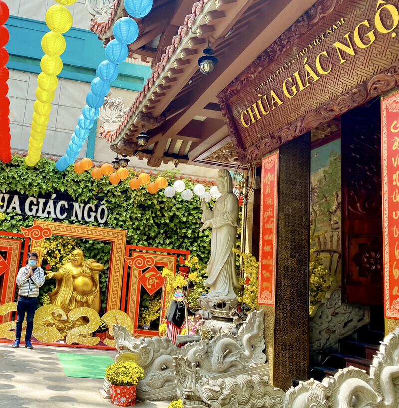 Chùa Giác Ngộ - Ngôi chùa linh thiêng thu hút bậc nhất Sài Gòn