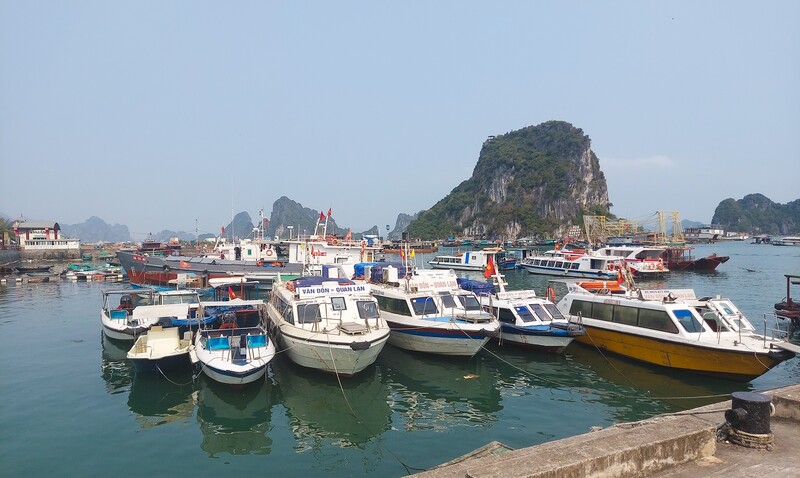 Nét đẹp bình yên như tiên cảnh của Vịnh Bái Tử Long 