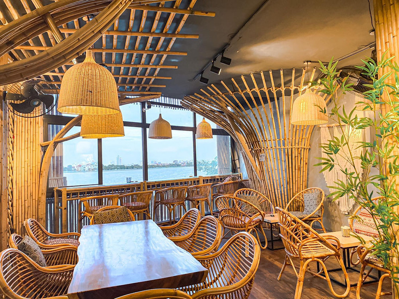 Top 20 quán cafe Hồ Tây view đẹp tha hồ chụp ảnh