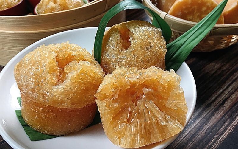 Bánh bò nướng thốt nốt - Đặc sản ngon nức tiếng ở miền Tây