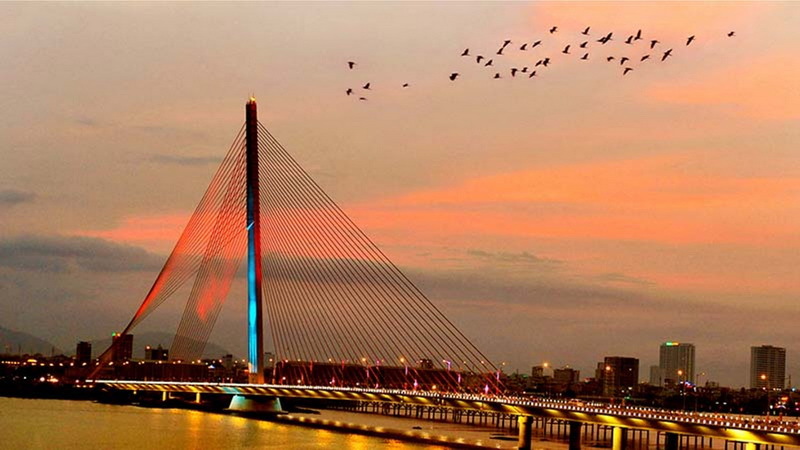 Cầu Trần Thị Lý Đà Nẵng - điểm đến hấp dẫn du khách check in