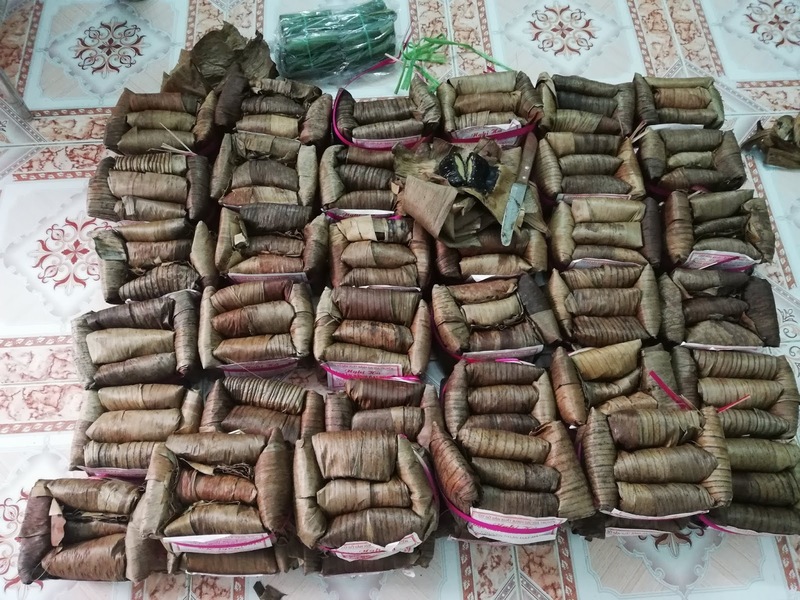 Bánh Gai Tứ Trụ - Đặc sản xứ Thanh bao người mê