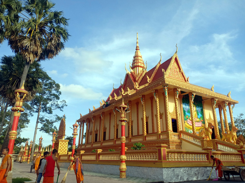Chùa Xiêm Cán Khmer - Chốn cổ kính và linh thiêng tại Bạc Liêu