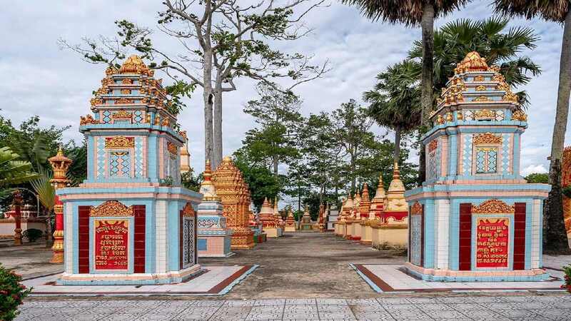 Chùa Xiêm Cán Khmer - Chốn cổ kính và linh thiêng tại Bạc Liêu