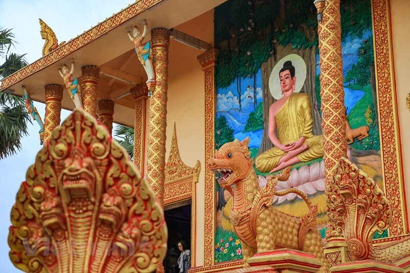 Chùa Xiêm Cán Khmer - Chốn cổ kính và linh thiêng tại Bạc Liêu