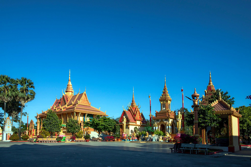 Chùa Xiêm Cán Khmer - Chốn cổ kính và linh thiêng tại Bạc Liêu