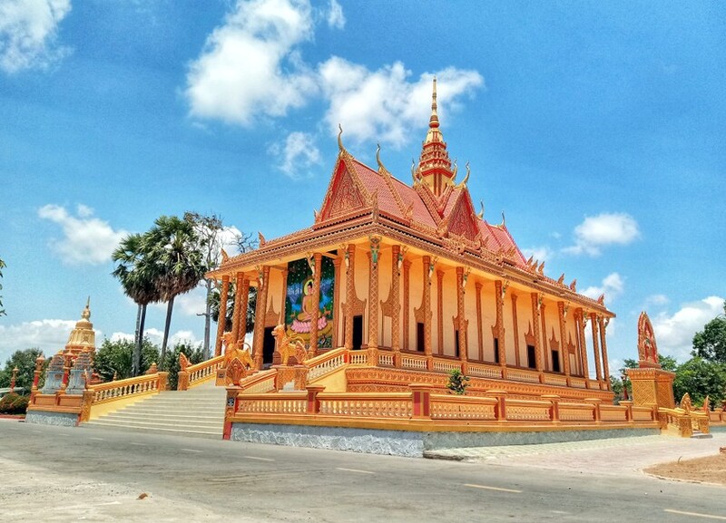 Chùa Xiêm Cán Khmer - Chốn cổ kính và linh thiêng tại Bạc Liêu