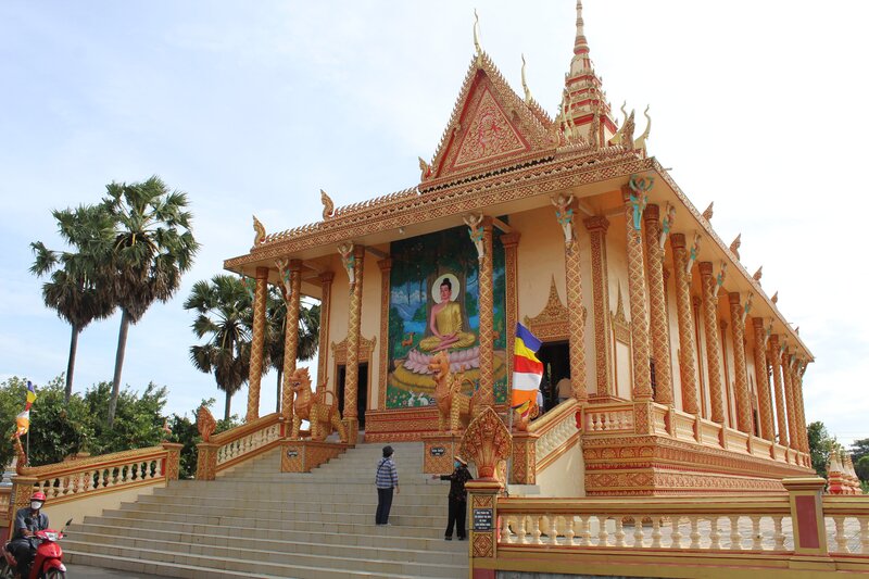 Chùa Xiêm Cán Khmer - Chốn cổ kính và linh thiêng tại Bạc Liêu