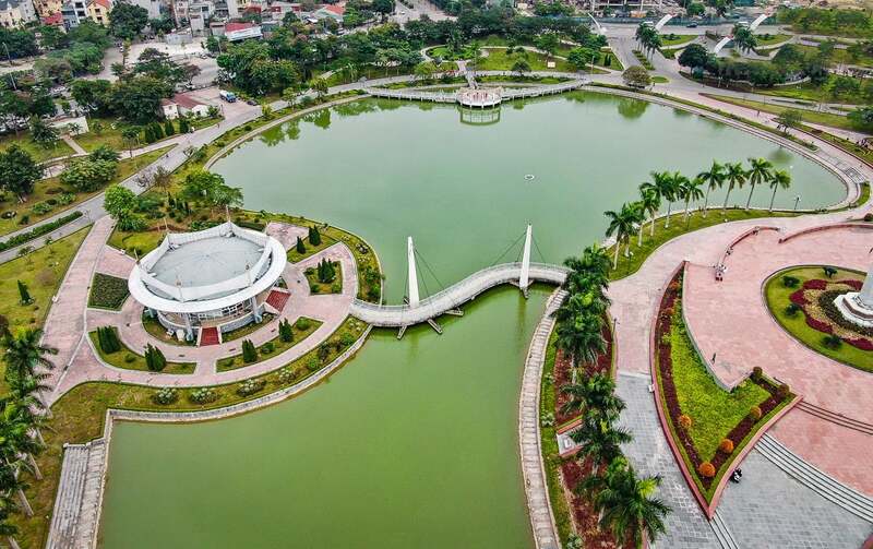 Công viên Hòa Bình - Chiêm ngưỡng không gian xanh của thủ đô