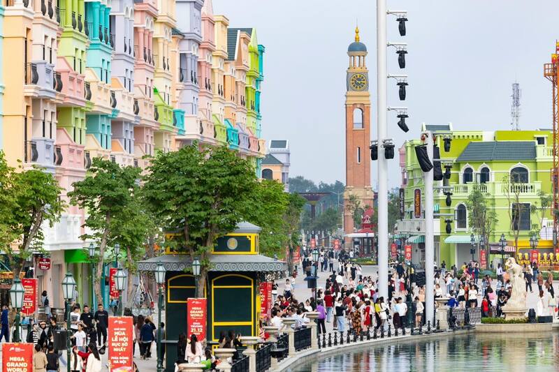 Mega Grand World Hà Nội, điểm vui chơi GenZ không thể bỏ qua