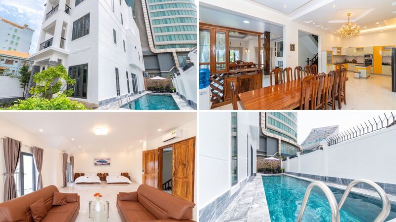 Top 20 Biệt thự villa Vũng Tàu giá rẻ đẹp gần biển có hồ bơi cho thuê