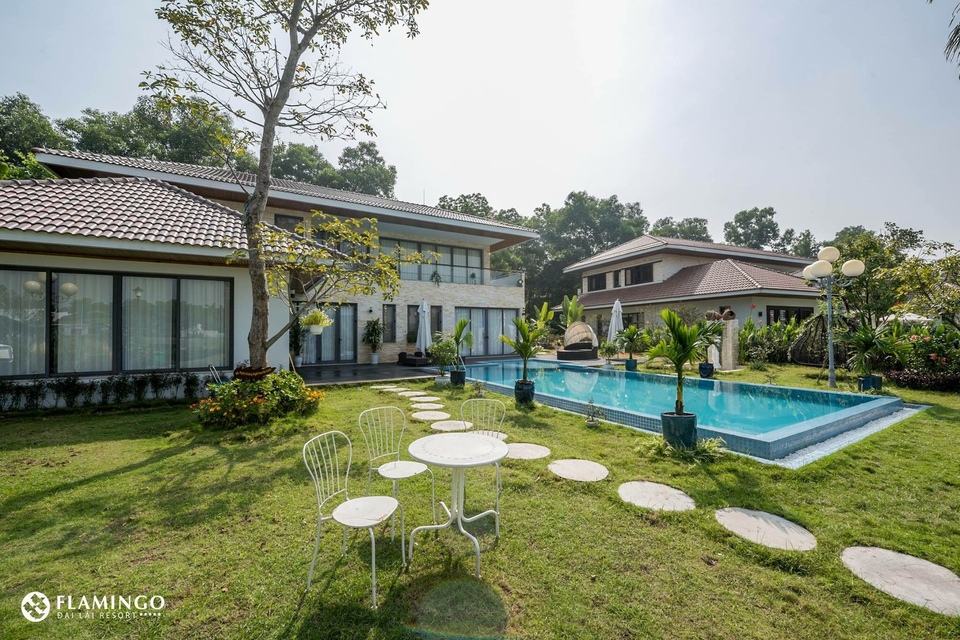 Top 20 Biệt thự Flamingo Đại Lải villa view đẹp có hồ bơi