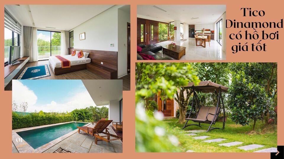 Top 20 Biệt thự Flamingo Đại Lải villa view đẹp có hồ bơi
