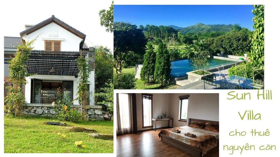 Top biệt thự villa Ba Vì view đẹp thích hợp nghỉ dưỡng