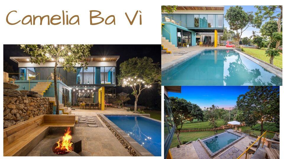 Top biệt thự villa Ba Vì view đẹp thích hợp nghỉ dưỡng