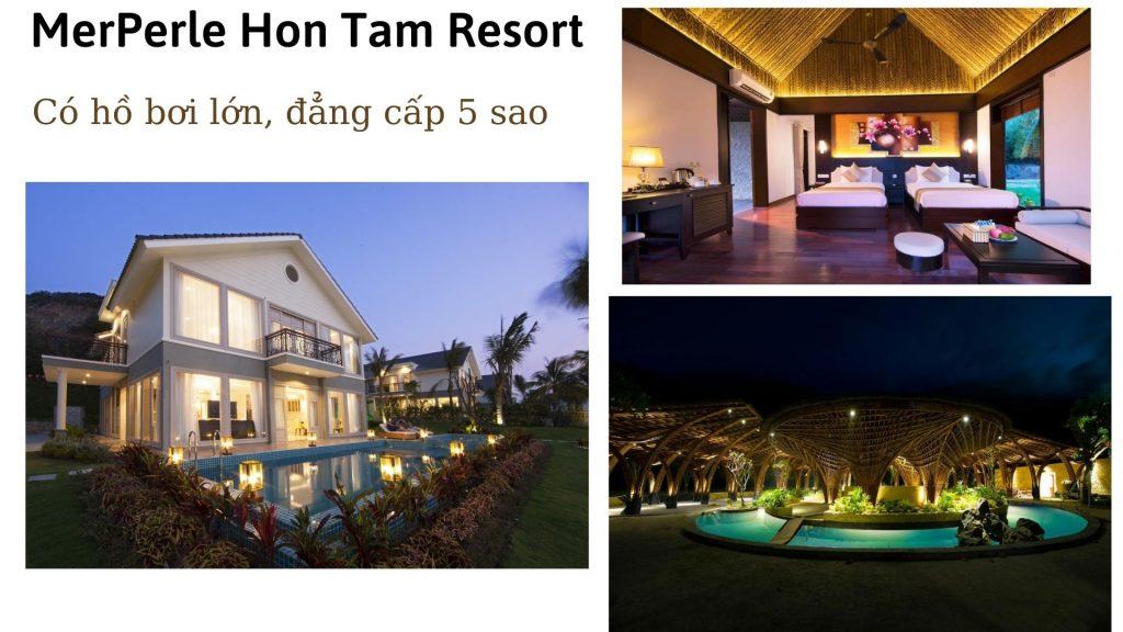 MerPerle Hon Tam Resort - Resort Hòn Tằm view đẹp gần biển có hồ bơi cao cấp tốt nhất