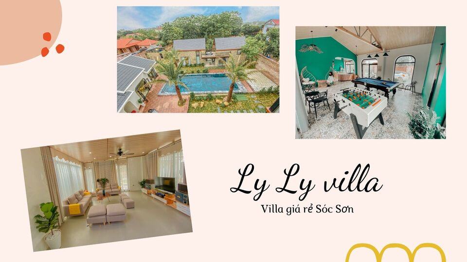 Top 20 Biệt thự villa Sóc Sơn có bể bơi view đẹp cho thuê nguyên căn - 