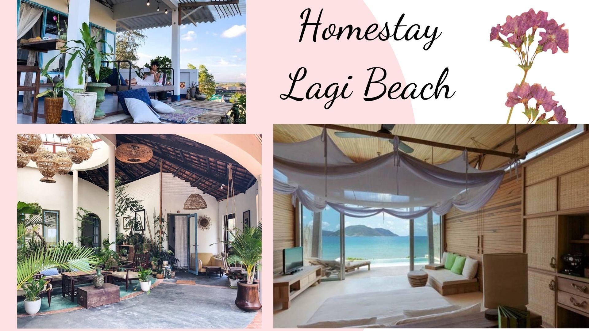 Top 10 homestay Lagi Cam Bình giá rẻ bình dân gần biển