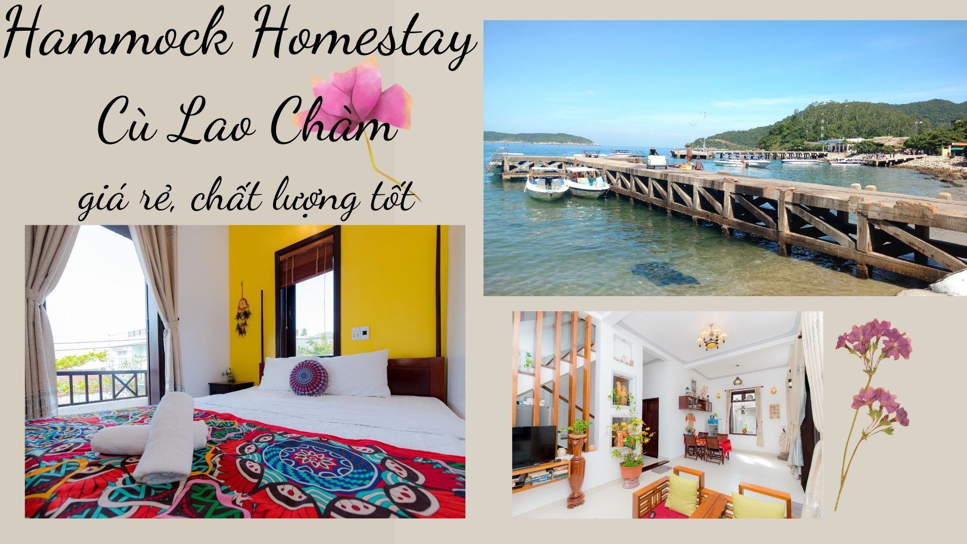 Top 10 Homestay Cù Lao Chàm gần biển giá rẻ chất lượng