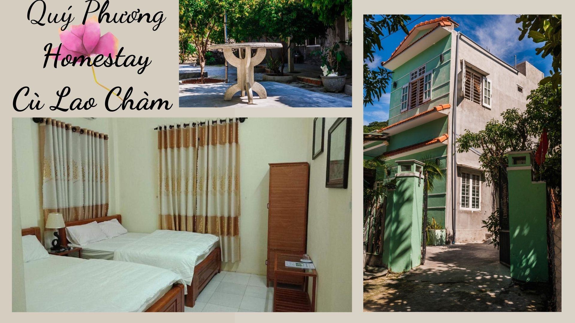 Top 10 Homestay Cù Lao Chàm gần biển giá rẻ hài lòng du khách