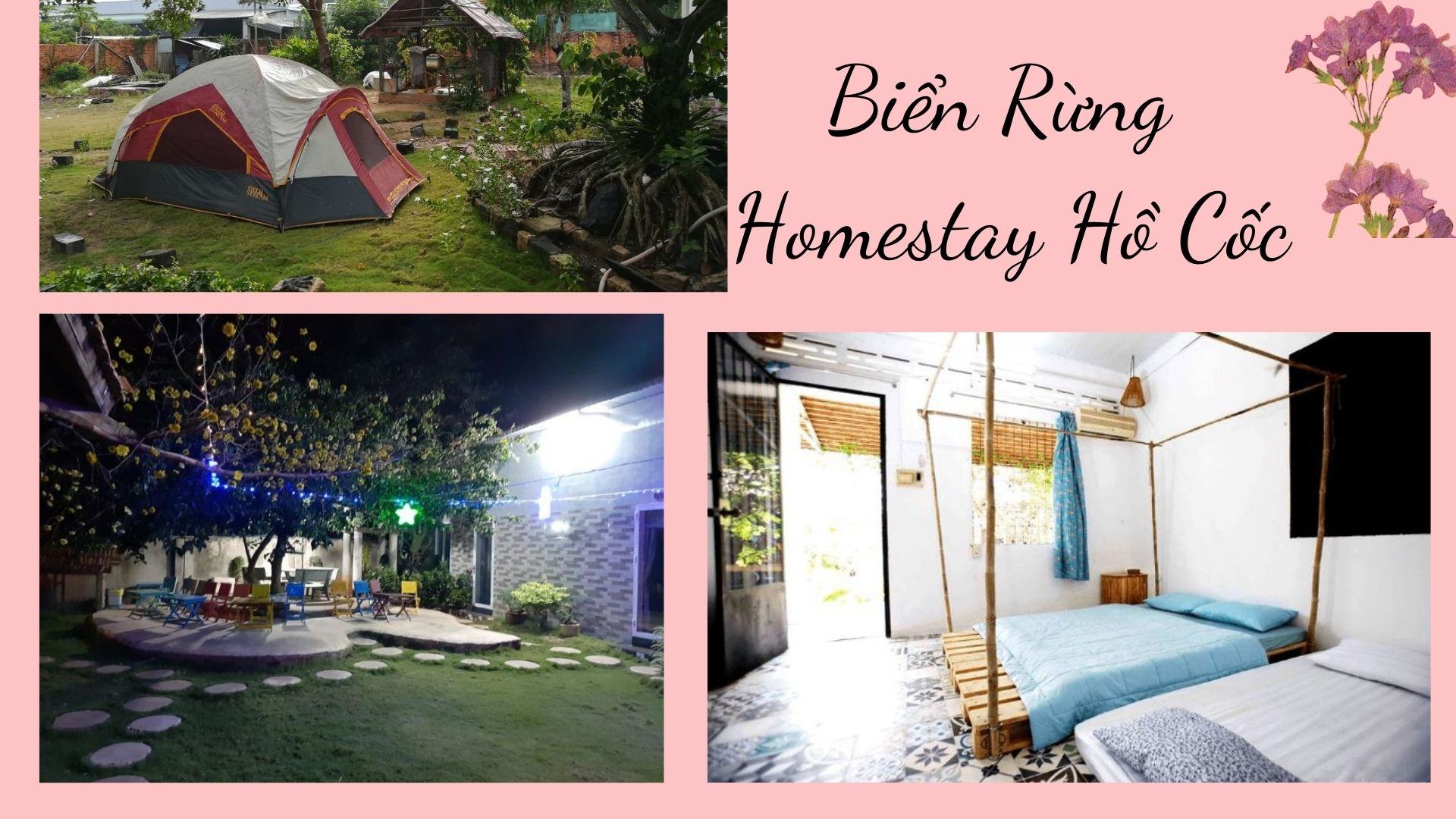 Top 5 homestay Hồ Cốc đẹp gần biển giá rẻ
