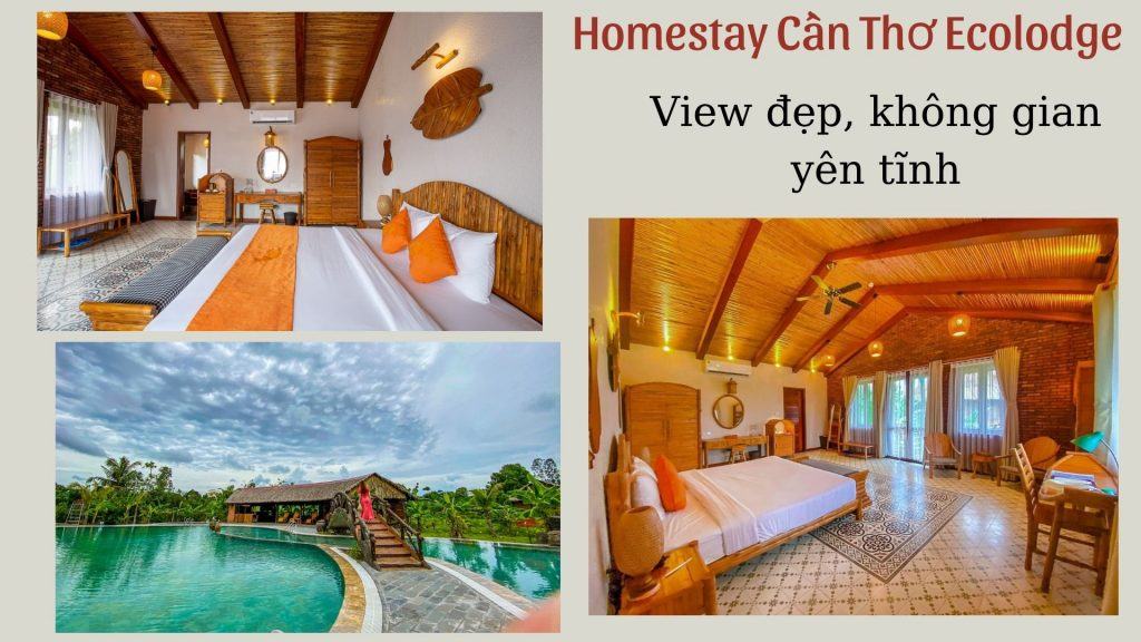 20 homestay Cần Thơ giá rẻ view hồ bơi đẹp nhất không thể bỏ lỡ