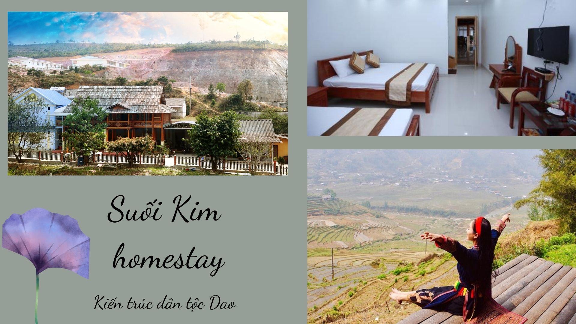 ảnh chụp suối kim homestay Mù Cang Chải