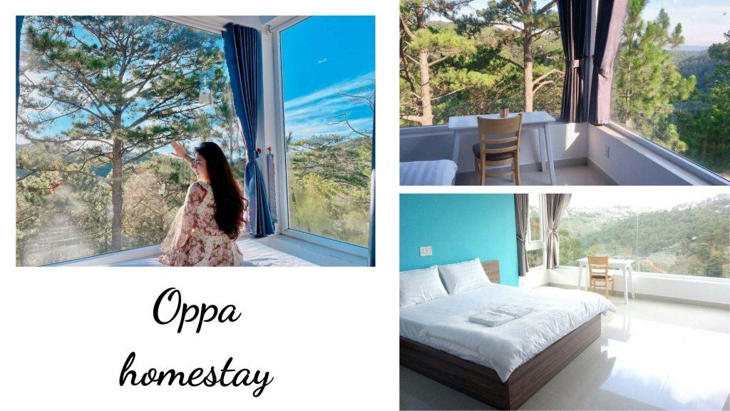 Review Oppa homestay: view rừng thông cực đẹp, giá rẻ dưới 500k