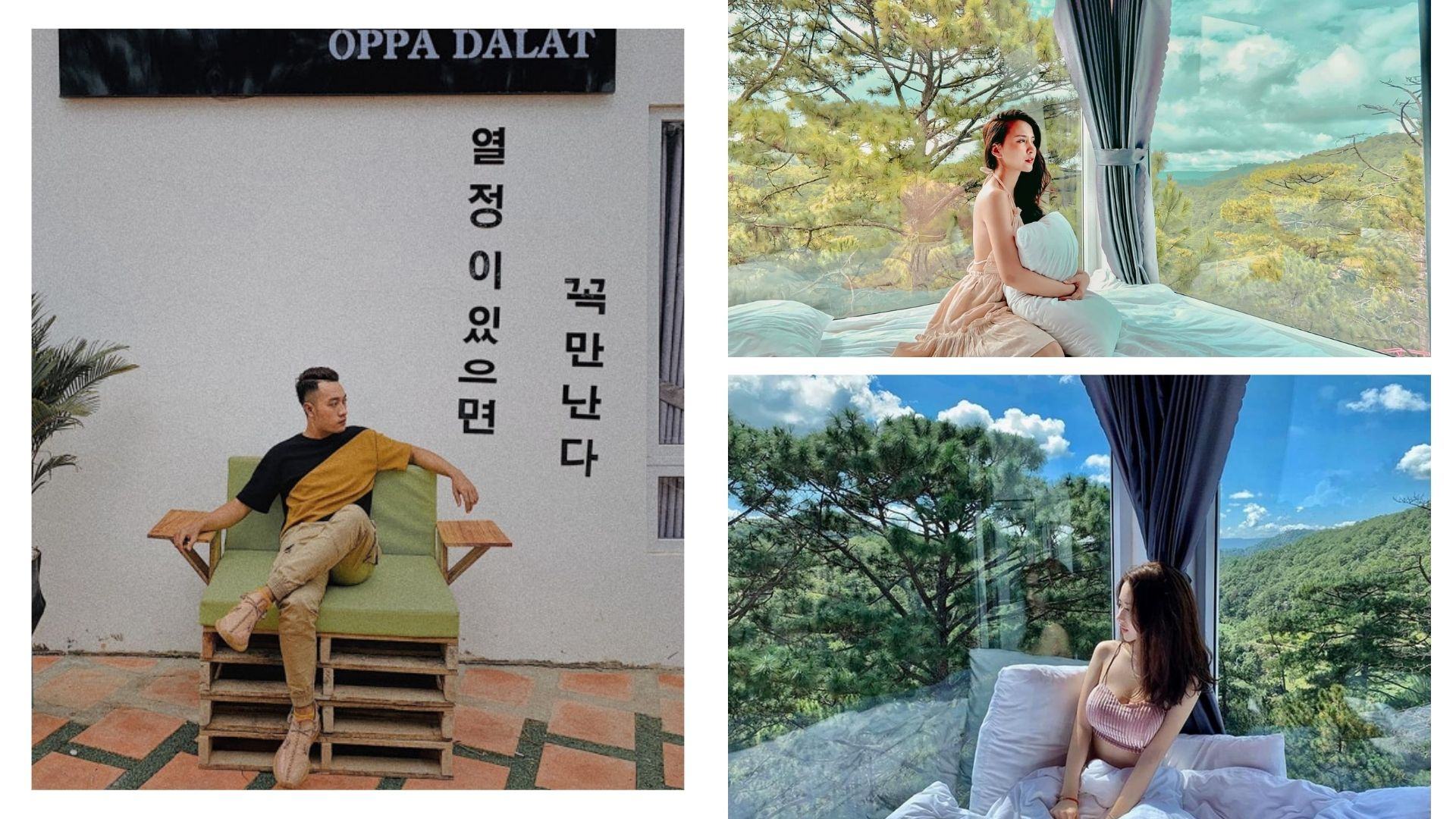 Review Oppa homestay: view rừng thông cực đẹp, giá rẻ dưới 500k