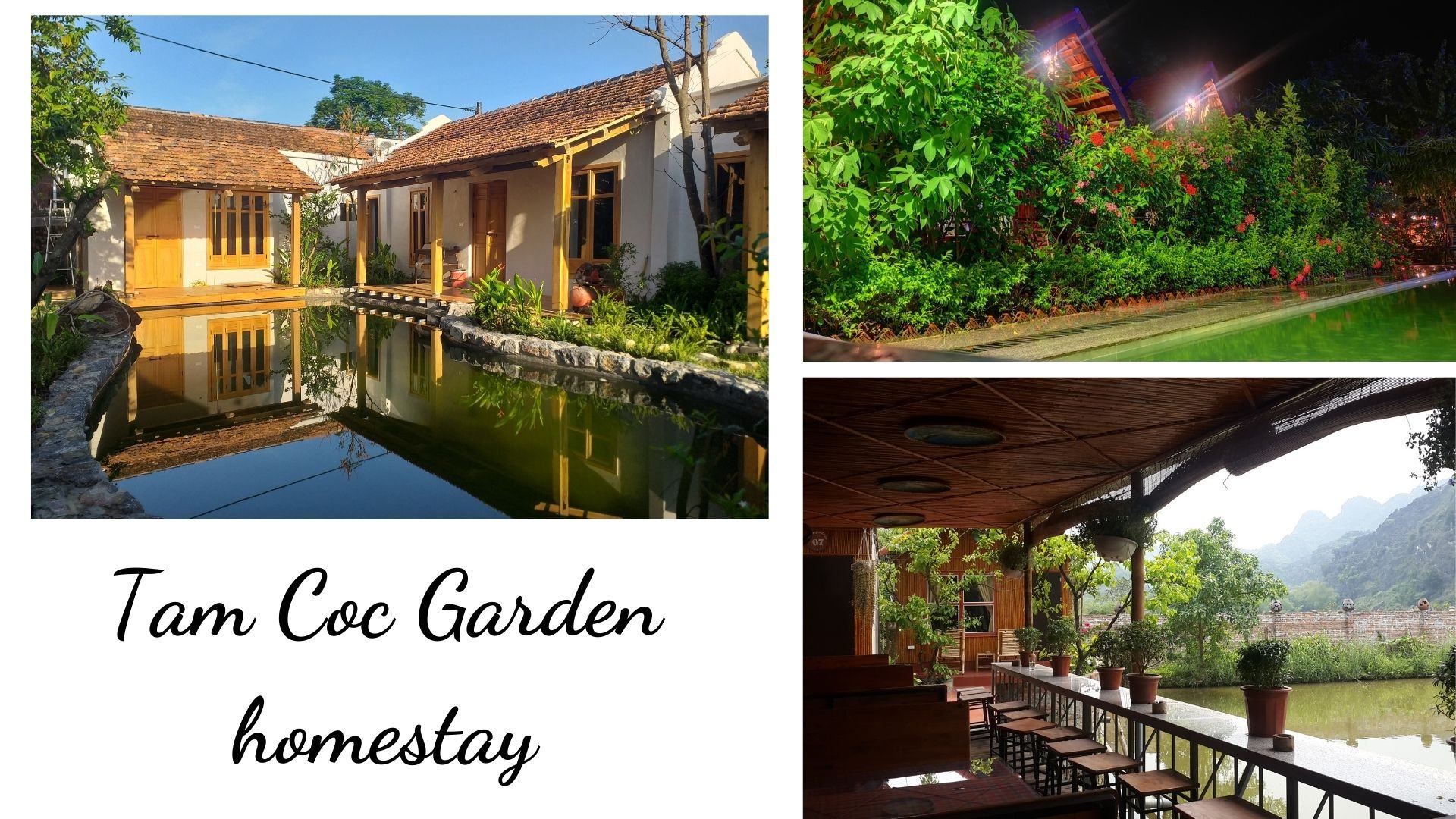 Review Tam Coc Garden Homestay: giá rẻ, view đồi núi xanh mát