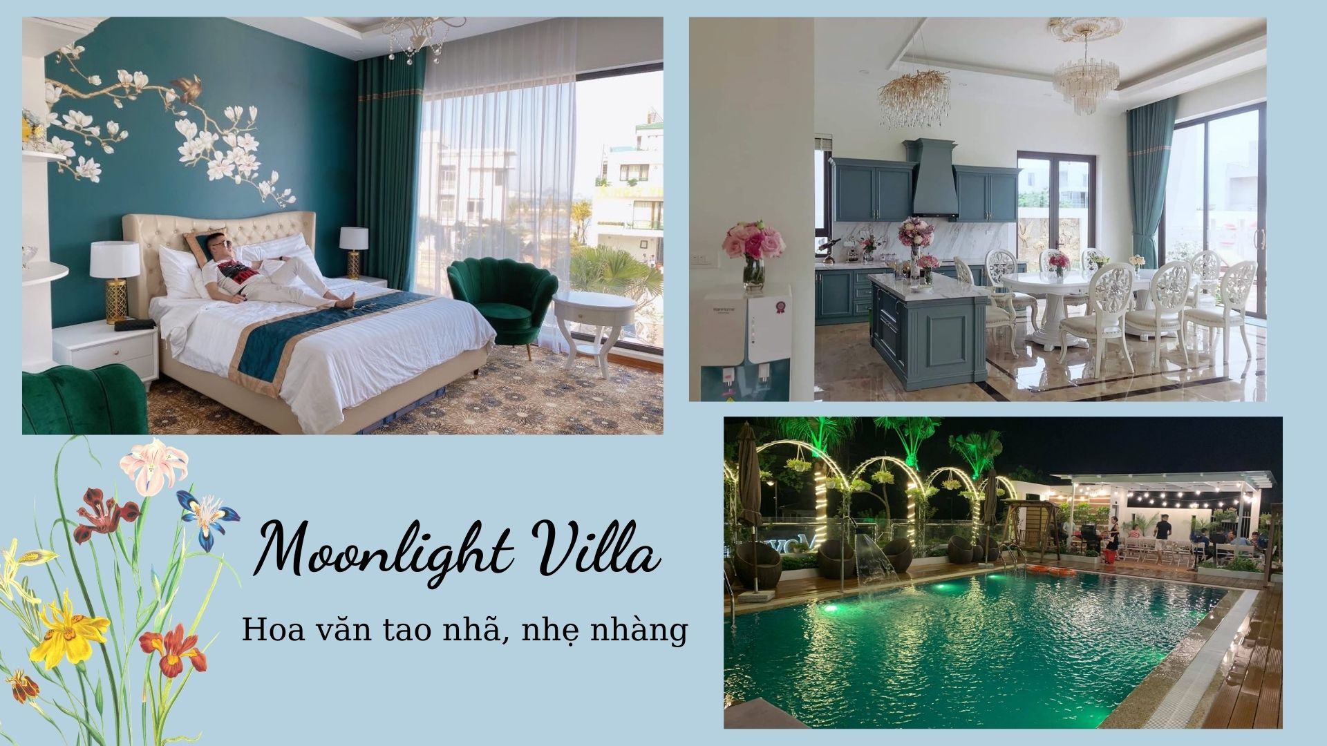Top 10 villa Tuần Châu giá rẻ gần biển có hồ bơi riêng thích hợp nghỉ dưỡng