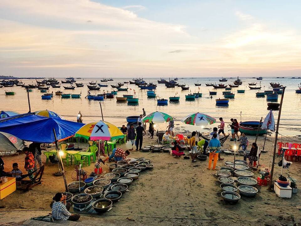 làng chài mũi né