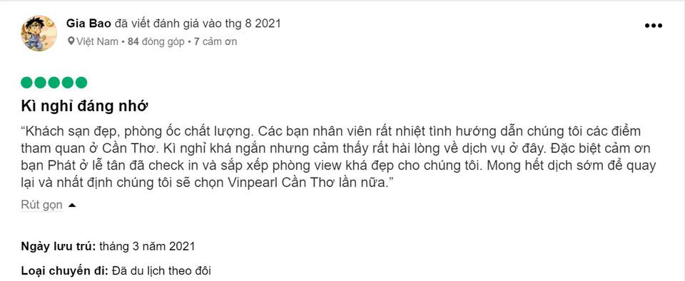 [Review] Vinpearl Cần Thơ - Thiên đường nghỉ dưỡng xứ Tây Đô hoa lệ
