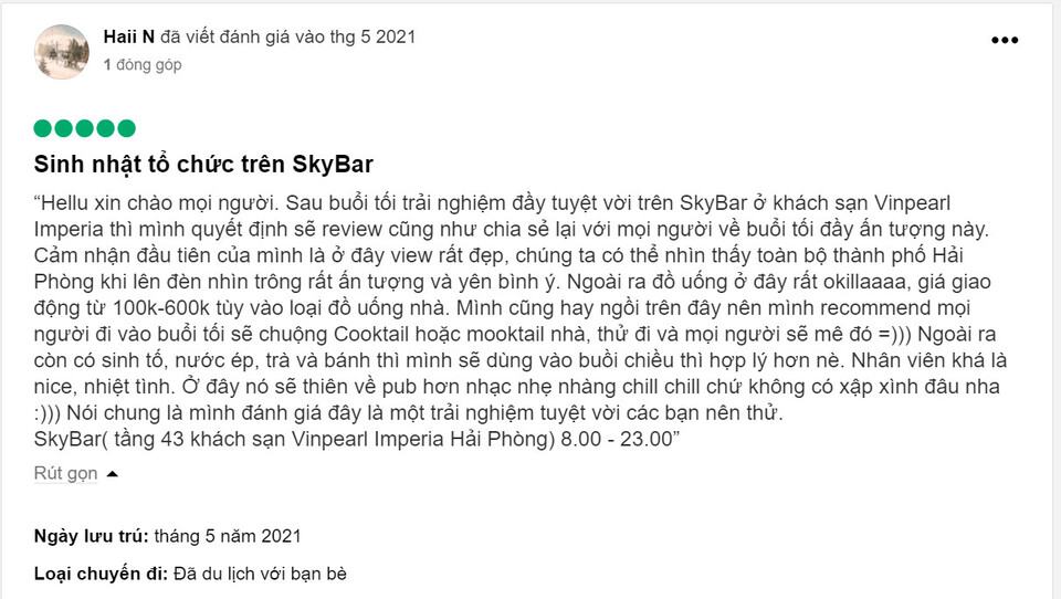 [Review] Vinpearl Hải Phòng bảng giá chi tiết và bí kíp đặt phòng tốt nhất